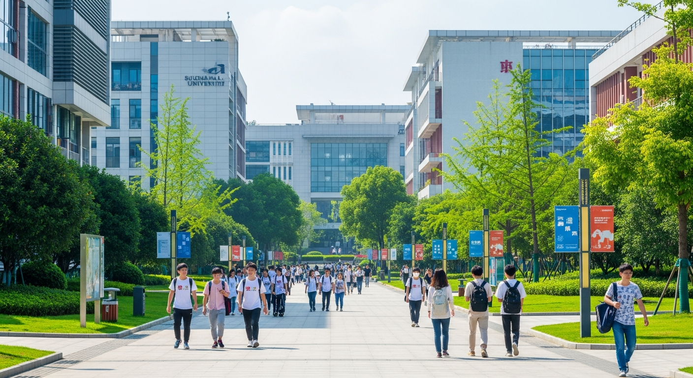 Sichuan Normal University campus